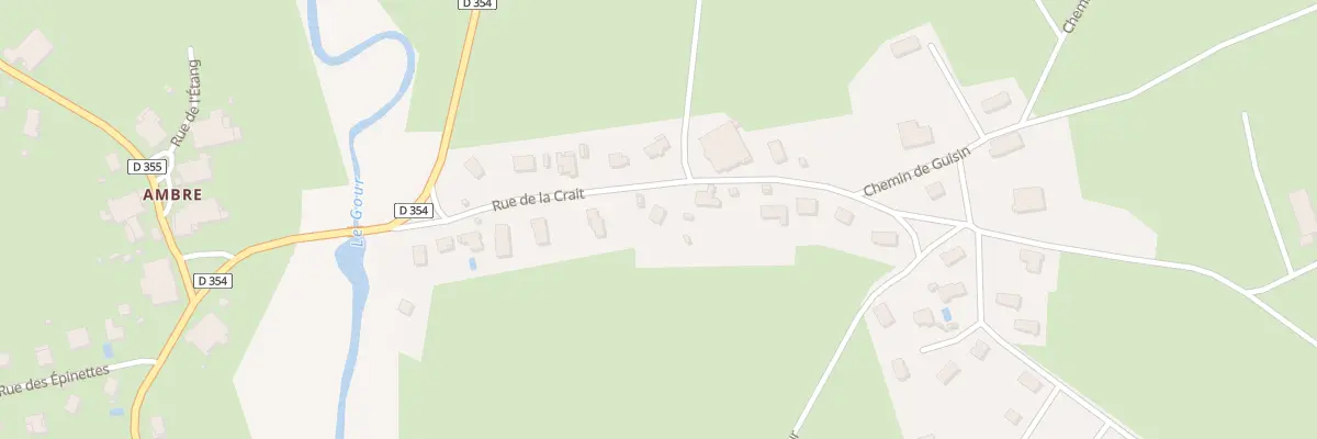 Plan du 11 Rue de la Crait à Bouclans
