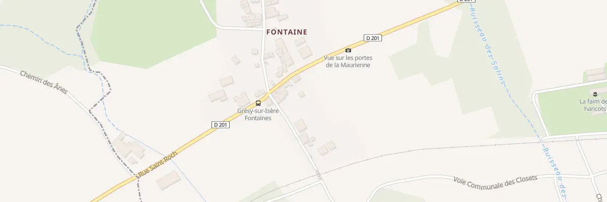Plan du 5376 Rte du Lac à Grésy-sur-Isère