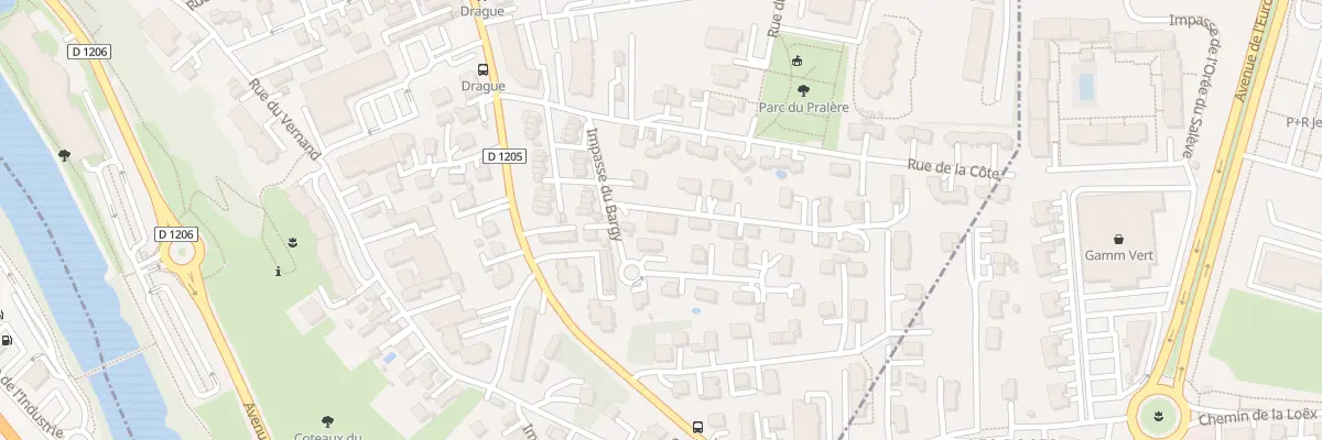 Plan du 2B Rue sur Rez à Annemasse