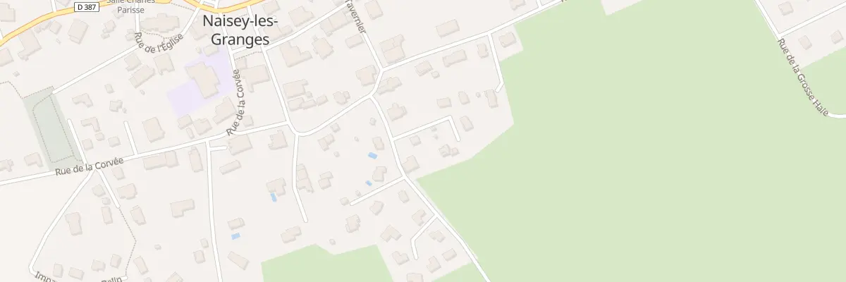Plan du 5234 Rue Tavernier à Naisey-les-Granges