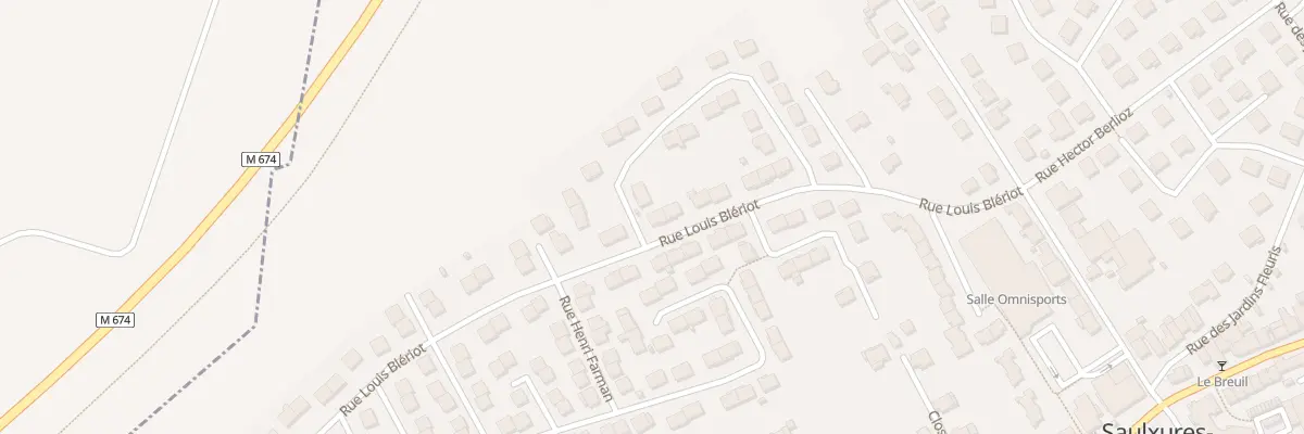 Plan du 37 Rue Louis Bleriot à Saulxures-lès-Nancy