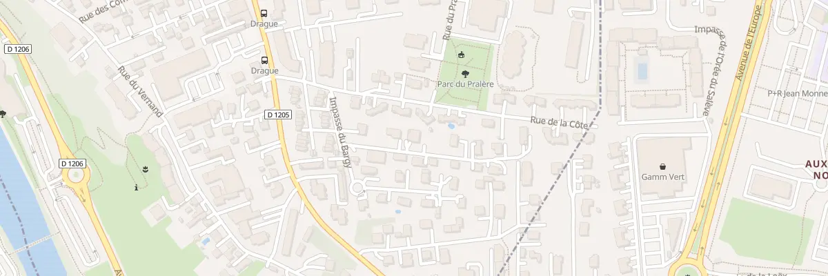 Plan du 5 Rue sur Rez à Annemasse