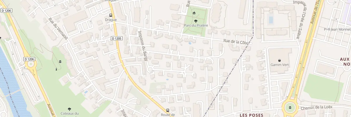 Plan du 4 Rue sur Rez à Annemasse