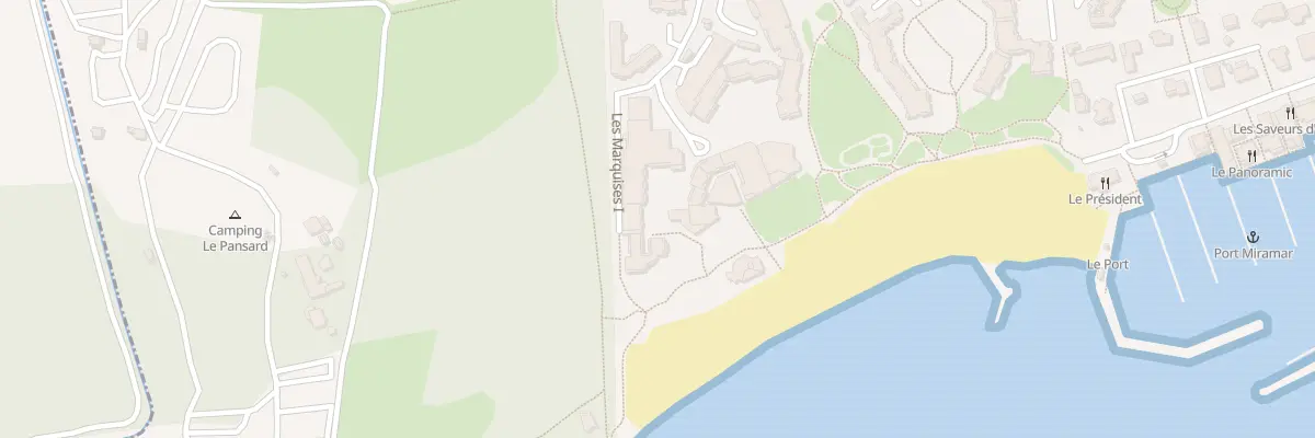Plan du 749 Av de la Baie des Isles à La Londe-les-Maures