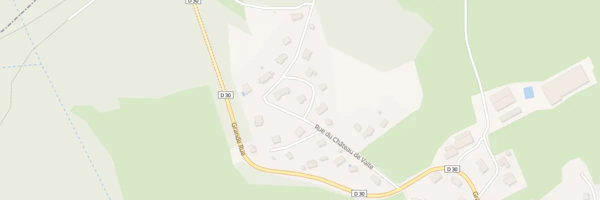 Plan du 9 Rue du Chateau de Vaite à Champlive