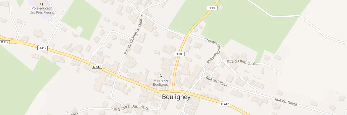 Plan du 11B Rue du Château à Bouligney