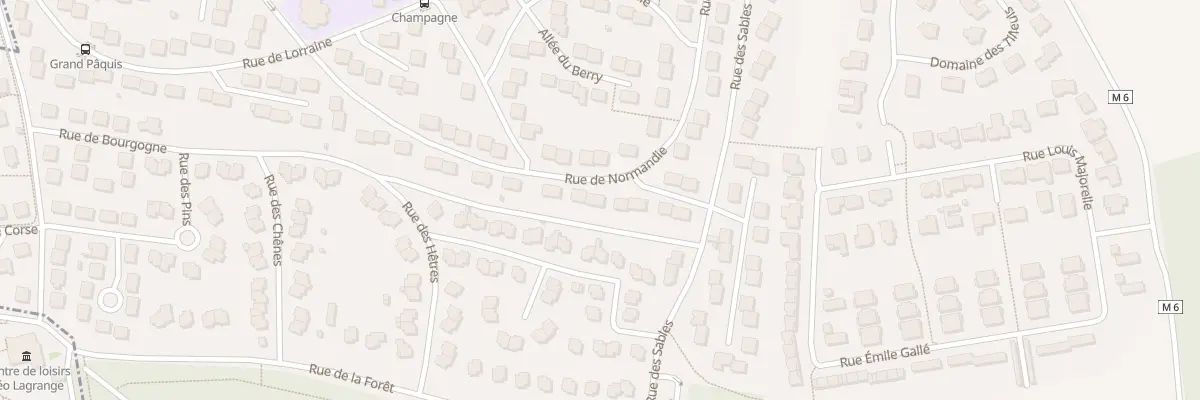 Plan du 23 Rue de Normandie à Saulxures-lès-Nancy
