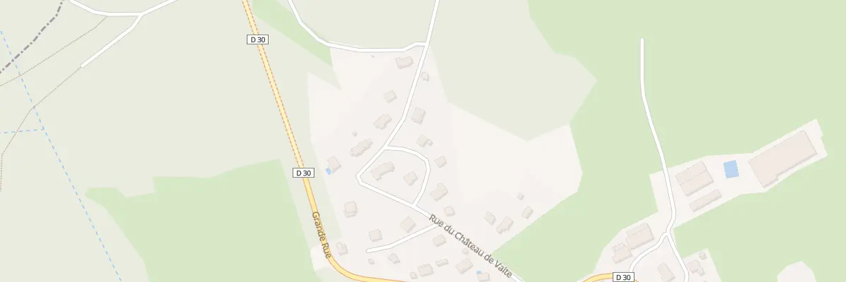 Plan du 14 Rue du Chateau de Vaite à Champlive