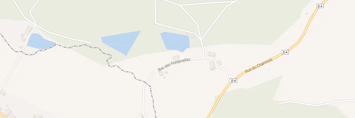 Plan du 10 Bas des Fontenelles à La Vôge-les-Bains