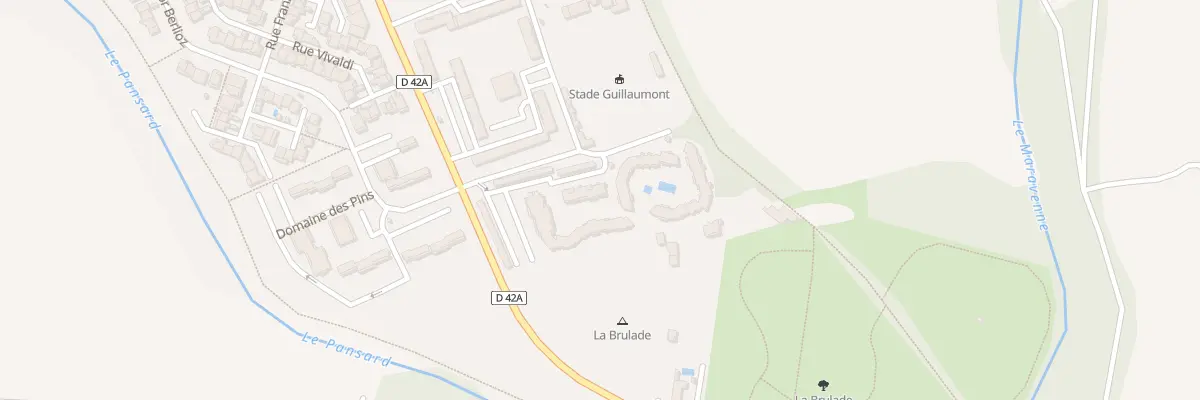 Plan du 959 Av du General de Gaulle à La Londe-les-Maures