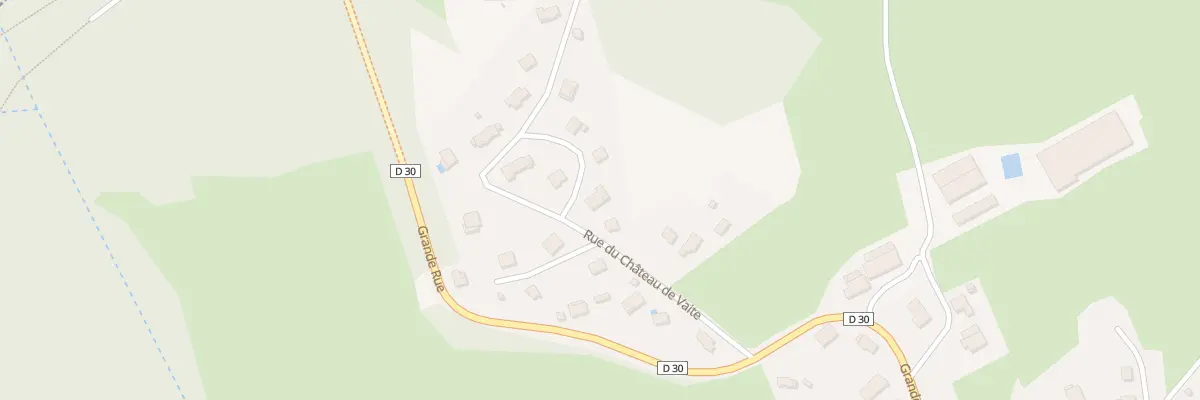 Plan du 10 Rue du Chateau de Vaite à Champlive