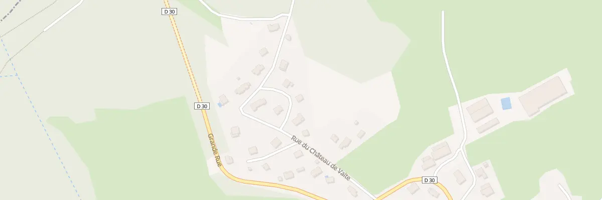 Plan du 12 Rue du Chateau de Vaite à Champlive