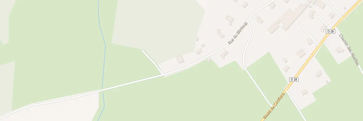 Plan du 17 Rue du Blinloup à Briaucourt
