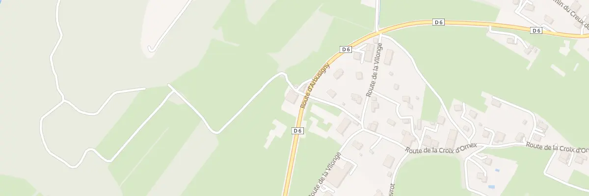 Plan du 2088 Rte d’Arbusigny à Pers-Jussy