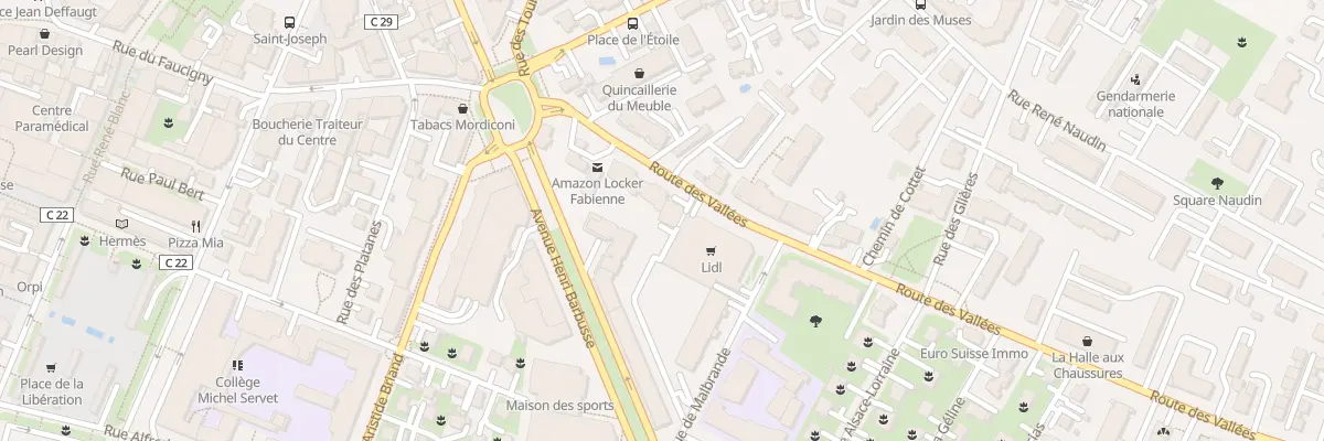 Plan du 8 Rue de Malbrande à Annemasse