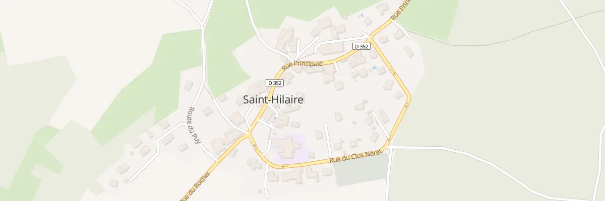 Plan du 4 Rue Principale à Saint-Hilaire