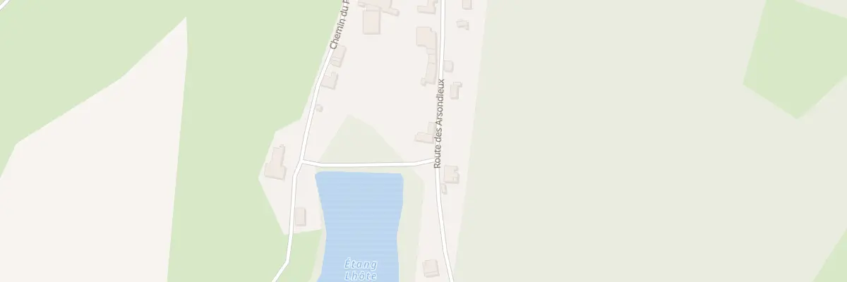 Plan du 14 Rte des Arsondieux à Trémonzey