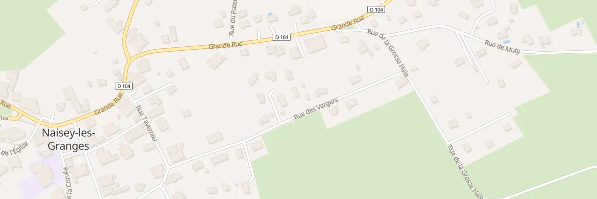 Plan du 4 Imp des Vergers à Naisey-les-Granges
