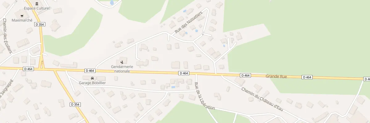 Plan du 34 Gr Grande Rue Bouclans à Bouclans