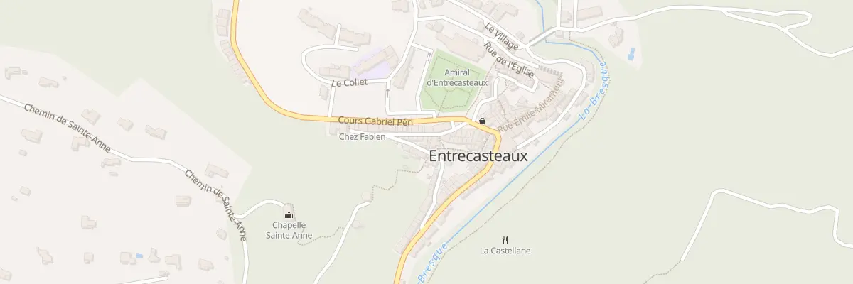 Plan du 5138 Le Village à Entrecasteaux
