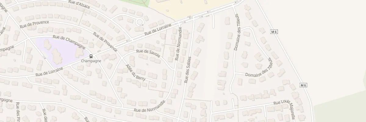 Plan du 9 Rue de Normandie à Saulxures-lès-Nancy