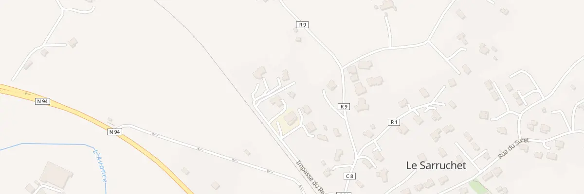 Plan du 5039 Le Reclux à Montgardin
