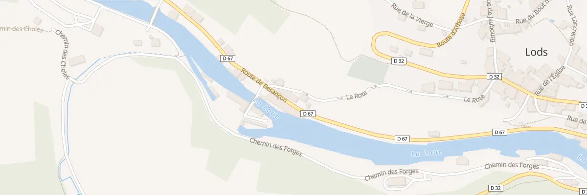 Plan du 4 Rue Rote à Lods