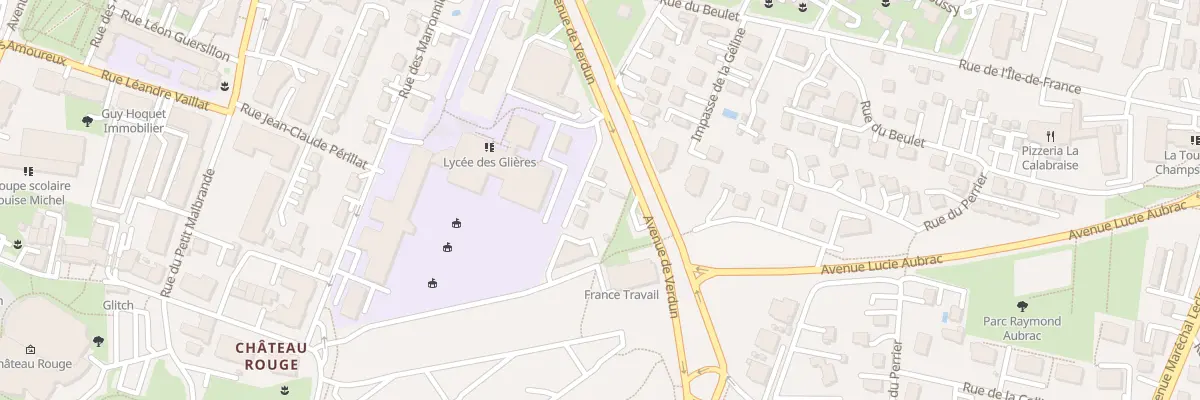 Plan du 15 Rue du Stade Albert Baud à Annemasse