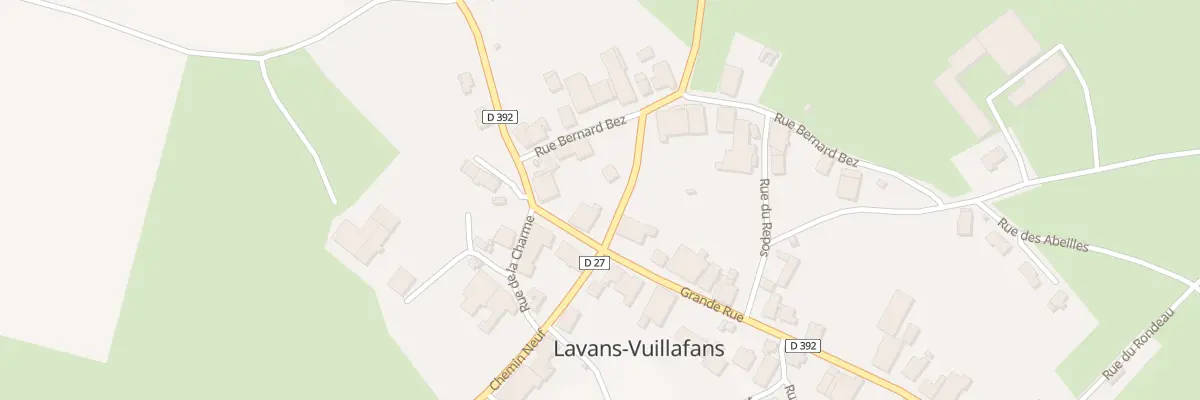 Plan du 17 Gr Grande Rue à Lavans-Vuillafans