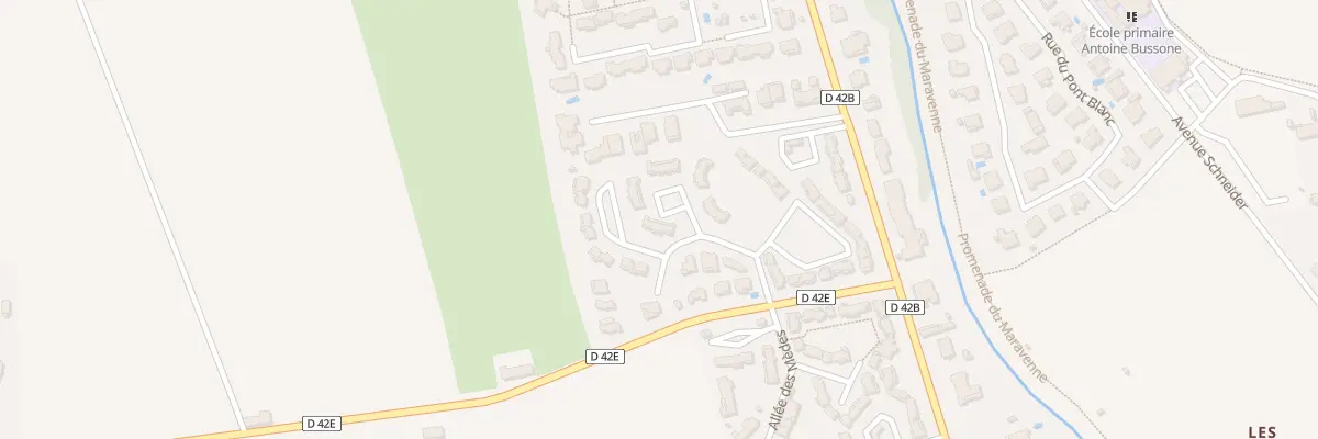 Plan du 9999 Canoubiers III à La Londe-les-Maures