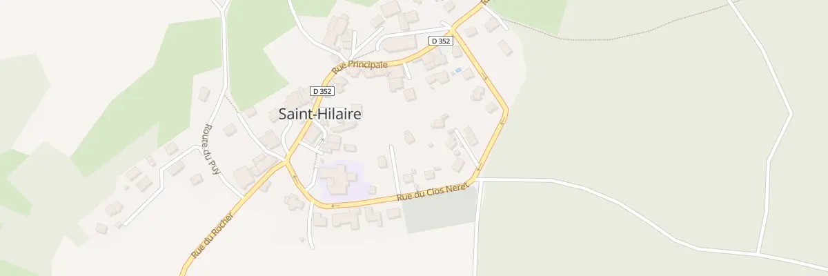 Plan du 5044 Rue du Clos Neret à Saint-Hilaire