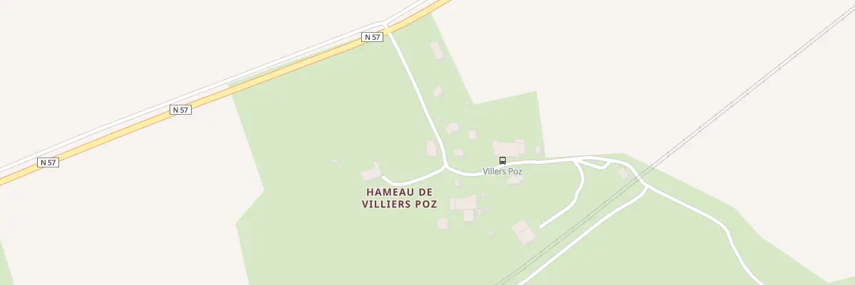 Plan du 5008 Ham de Villers Poz à Colombier