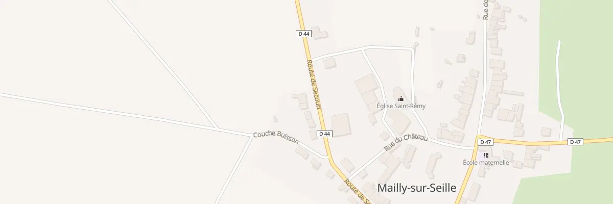 Plan du 5029 Couche Buisson à Mailly-sur-Seille