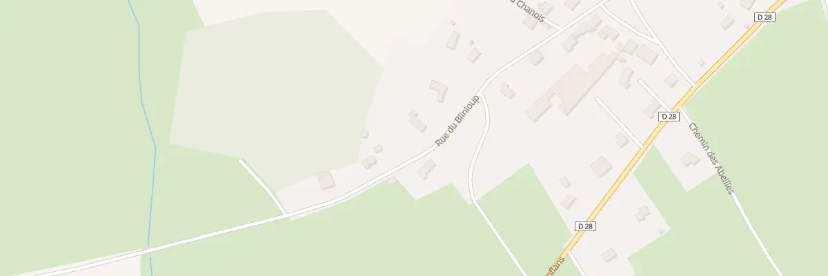 Plan du 11 Rue du Blinloup à Briaucourt