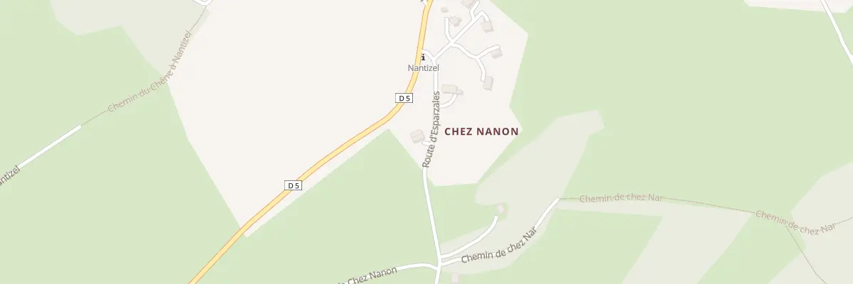 Plan du 112 Rte d’Esparzales à Fillière