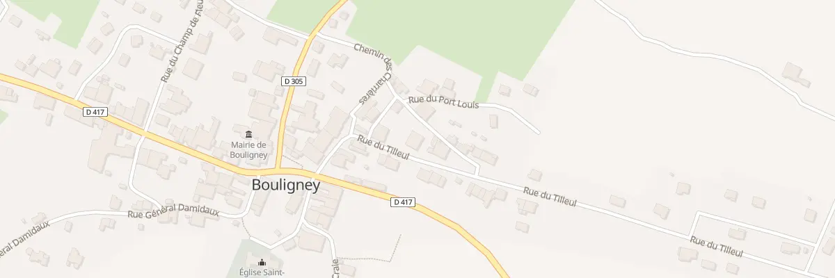 Plan du 17 Rue du Tilleul à Bouligney