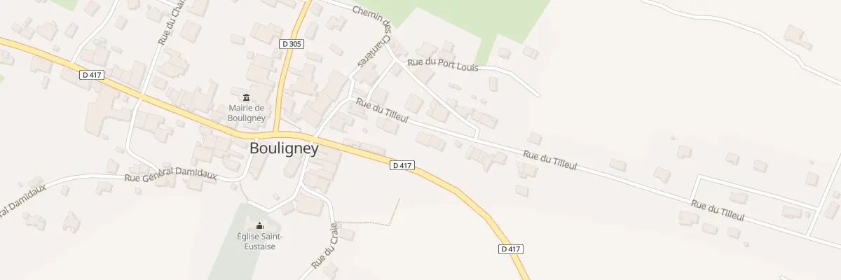 Plan du 12 Rue du Tilleul à Bouligney