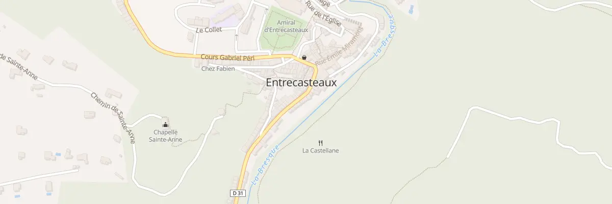 Plan du 11 Rue du Portail à Entrecasteaux
