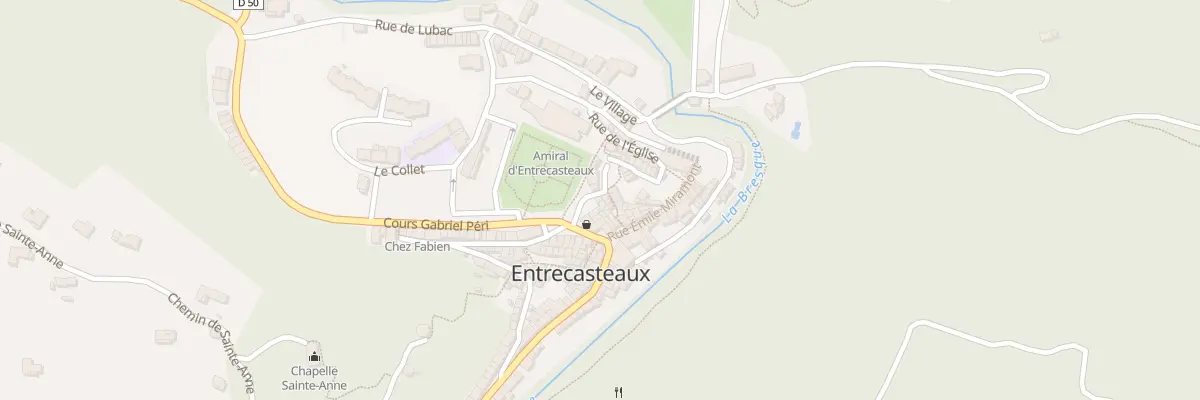 Plan du 5100 Le Village à Entrecasteaux