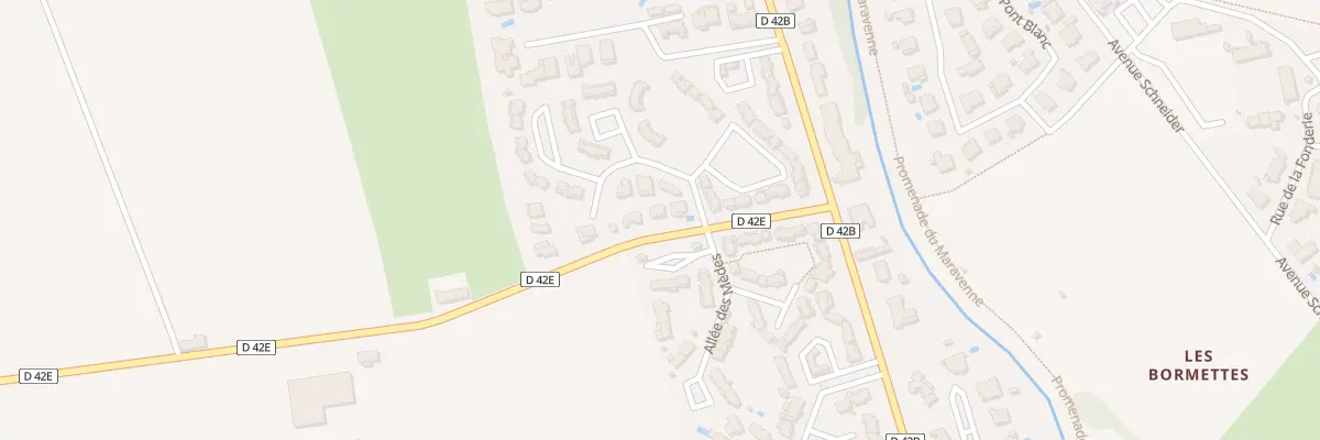 Plan du 125 Rue du Breganconnet à La Londe-les-Maures