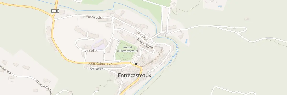 Plan du 5024 Le Village à Entrecasteaux