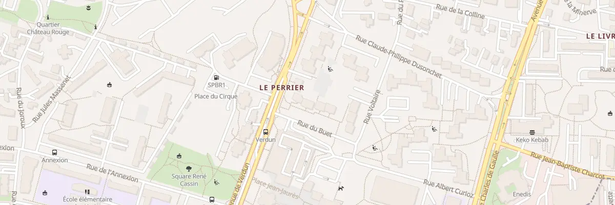Plan du 11 Rue du Buet à Annemasse