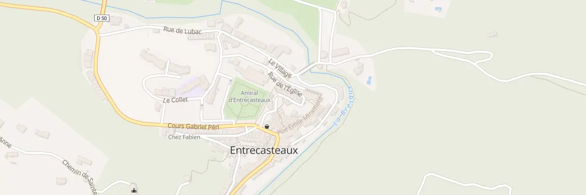 Plan du 8 Rue Le Courtil à Entrecasteaux