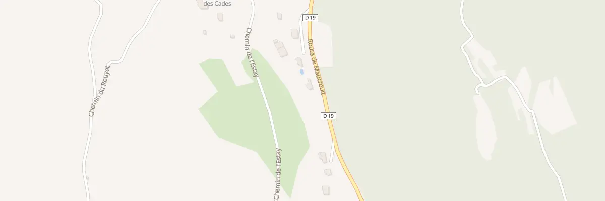 Plan du 5239 Champerlan à Aiguines