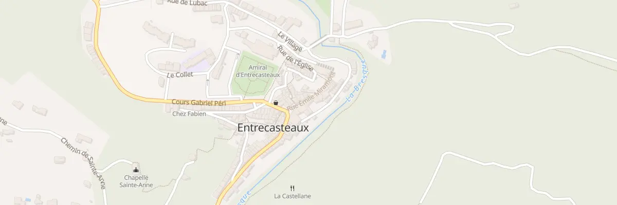 Plan du 5065 Le Village à Entrecasteaux