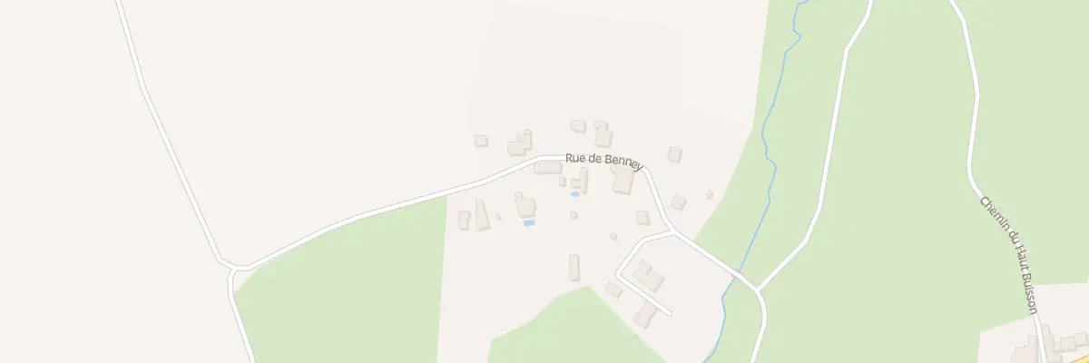 Plan du 13 Rue de Benney à Saint-Remimont