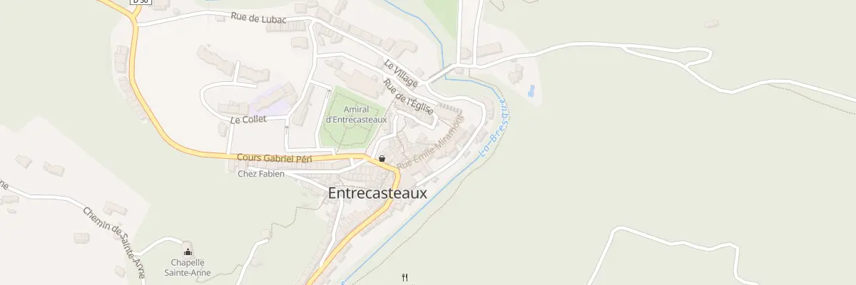 Plan du 5081 Le Village à Entrecasteaux