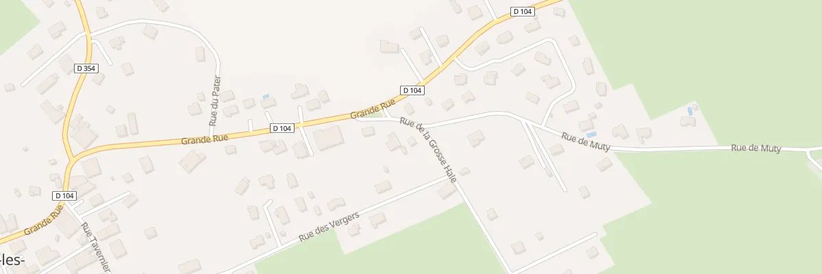 Plan du 4 Rue de la Grosse Haie à Naisey-les-Granges