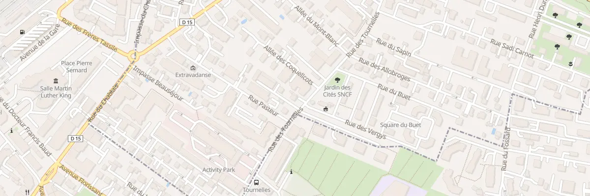 Plan du 33 Rue des tournelles à Ville-la-Grand