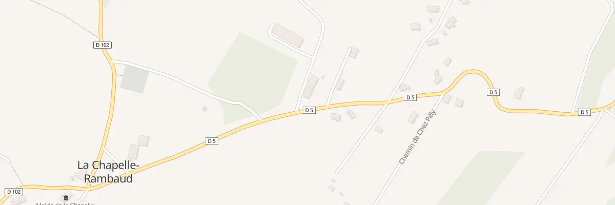 Plan du 223 Rte de la Roche-sur-Foron à La Chapelle-Rambaud